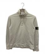 STONE ISLANDストーンアイランド）の古着「ハーフジップスウェット」｜ベージュ