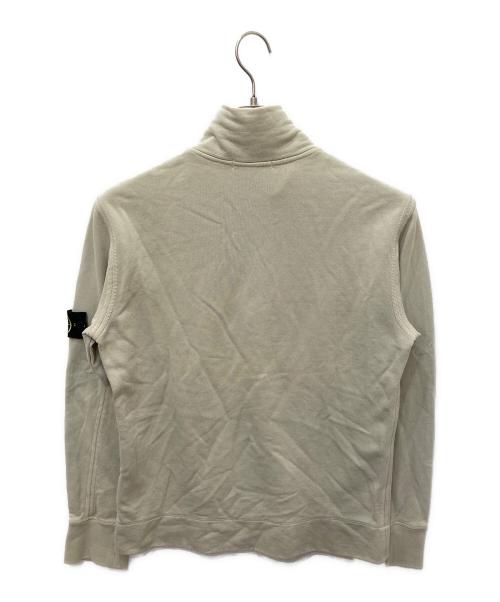 STONE ISLAND（ストーンアイランド）STONE ISLAND (ストーンアイランド) ハーフジップスウェット ベージュ サイズ:Lの古着・服飾アイテム