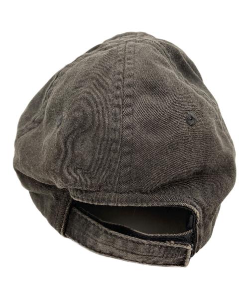 BALENCIAGA（バレンシアガ）BALENCIAGA (バレンシアガ) Washed Denim Logo Baseball Cap グレー サイズ:Lの古着・服飾アイテム