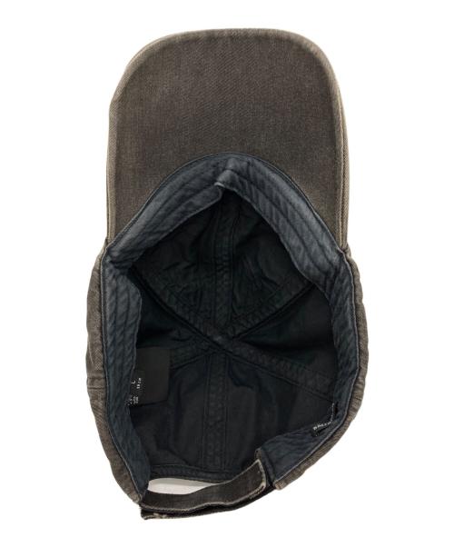 BALENCIAGA（バレンシアガ）BALENCIAGA (バレンシアガ) Washed Denim Logo Baseball Cap グレー サイズ:Lの古着・服飾アイテム