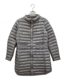 MONCLER（モンクレール）の古着「AUBRY/ダウンコート（オーブリーダウンコート）」｜グレー