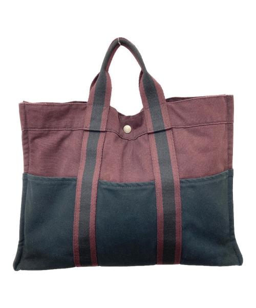 HERMES（エルメス）HERMES (エルメス) ハンドバッグ　フールトゥMM ボルドーの古着・服飾アイテム