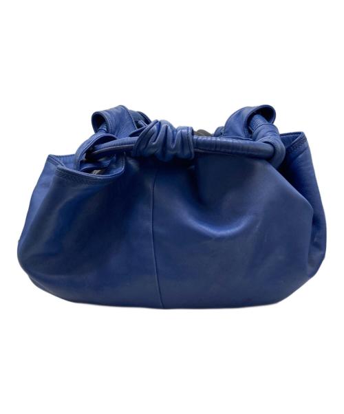 LOEWE（ロエベ）LOEWE (ロエベ) ナッパアイレ レザー ハンドバッグ ブルーの古着・服飾アイテム