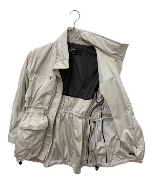 CHAOS（カオス）Chaos (カオス) プリズムライトブルゾン グレー サイズ:Fの古着・服飾アイテム