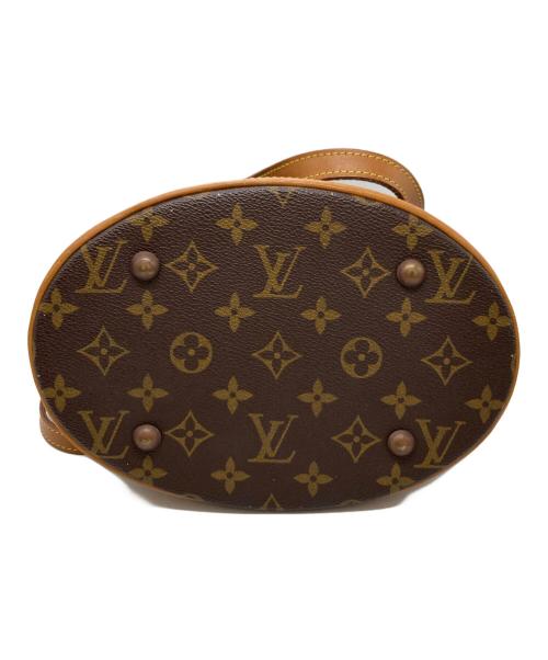 LOUIS VUITTON（ルイ ヴィトン）LOUIS VUITTON (ルイ ヴィトン) ショルダーバッグ　モノグラム バケットPM　　 ブラウン・ベージュの古着・服飾アイテム