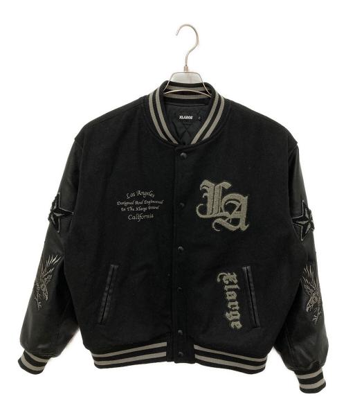 X-LARGE（エクストララージ）X-LARGE (エクストララージ) VARSITY JACKET ブラック サイズ:Lの古着・服飾アイテム