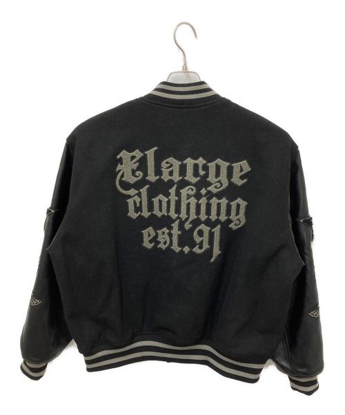 X-LARGE（エクストララージ）X-LARGE (エクストララージ) VARSITY JACKET ブラック サイズ:Lの古着・服飾アイテム