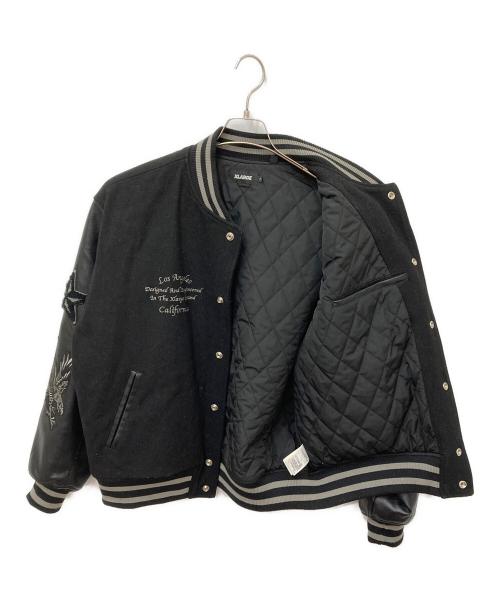 X-LARGE（エクストララージ）X-LARGE (エクストララージ) VARSITY JACKET ブラック サイズ:Lの古着・服飾アイテム