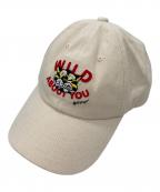 KENZOケンゾー）の古着「WILD TIGER キャップ」｜ベージュ