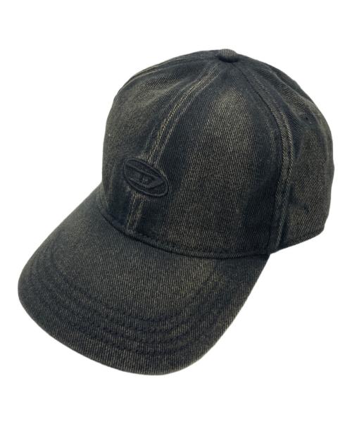 DIESEL（ディーゼル）DIESEL (ディーゼル) C-RUN WASHベースボールキャップ ブラックの古着・服飾アイテム