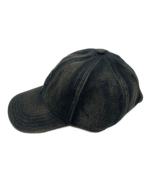 DIESEL（ディーゼル）DIESEL (ディーゼル) C-RUN WASHベースボールキャップ ブラックの古着・服飾アイテム
