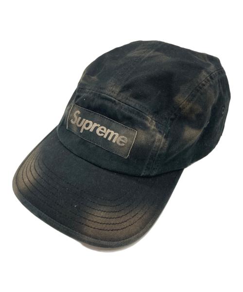 SUPREME（シュプリーム）Supreme (シュプリーム) Overdyed Camp Cap ブラックの古着・服飾アイテム