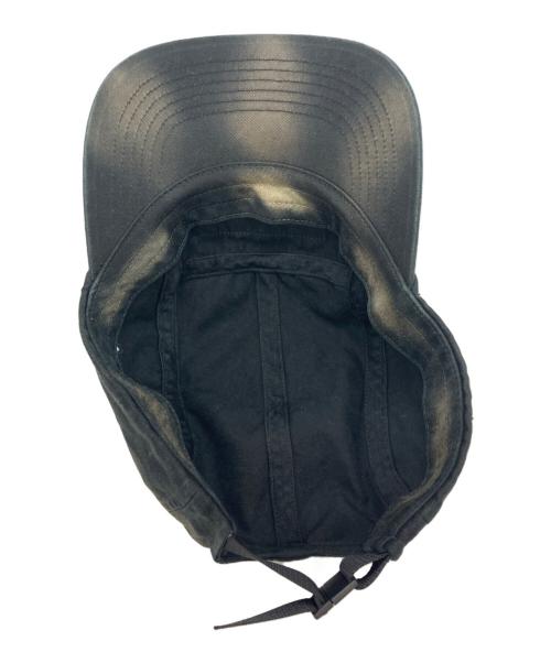SUPREME（シュプリーム）Supreme (シュプリーム) Overdyed Camp Cap ブラックの古着・服飾アイテム
