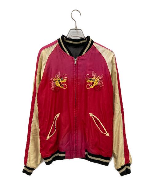 テーラー東洋（テーラートウヨウ）テーラー東洋 Mid 1950s Style Acetate Souvenir Jacket “SKULL”（ミッド・ナインティーン・フィフティーズ・スタイル・アセテート・スーベニア・ジャケット・スカル） ブラック サイズ:Mの古着・服飾アイテム