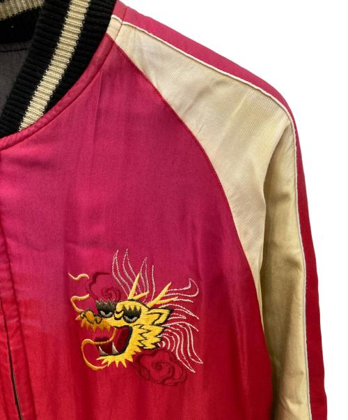 テーラー東洋（テーラートウヨウ）テーラー東洋 Mid 1950s Style Acetate Souvenir Jacket “SKULL”（ミッド・ナインティーン・フィフティーズ・スタイル・アセテート・スーベニア・ジャケット・スカル） ブラック サイズ:Mの古着・服飾アイテム