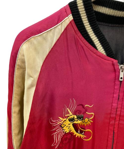 テーラー東洋（テーラートウヨウ）テーラー東洋 Mid 1950s Style Acetate Souvenir Jacket “SKULL”（ミッド・ナインティーン・フィフティーズ・スタイル・アセテート・スーベニア・ジャケット・スカル） ブラック サイズ:Mの古着・服飾アイテム