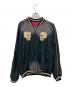 テーラー東洋（テーラートウヨウ）の古着「Mid 1950s Style Acetate Souvenir Jacket “SKULL”（ミッド・ナインティーン・フィフティーズ・スタイル・アセテート・スーベニア・ジャケット・スカル）」｜ブラック