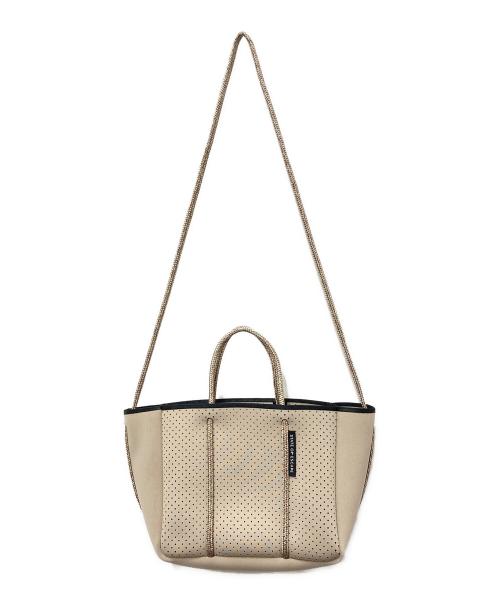 STATE OF ESCAPE（ステイトオブエスケープ）STATE OF ESCAPE (ステイトオブエスケープ) PETITE ESCAPE TOTE　プティエスケープトート ベージュの古着・服飾アイテム