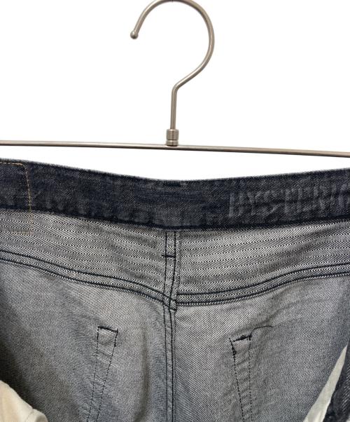 Hysteric Glamour（ヒステリックグラマー）Hysteric Glamour (ヒステリックグラマー) スクラッチフレアデニムパンツ ブラック サイズ:34の古着・服飾アイテム