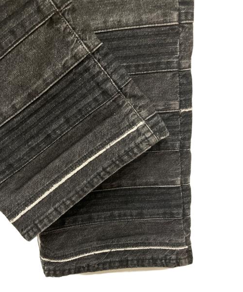 Hysteric Glamour（ヒステリックグラマー）Hysteric Glamour (ヒステリックグラマー) スクラッチフレアデニムパンツ ブラック サイズ:34の古着・服飾アイテム