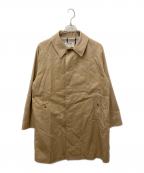 WORKERSワーカーズ）の古着「Gabardine Bal CollarCoat」｜ベージュ