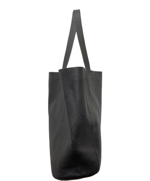 SLOW（スロウ）SLOW (スロウ) bono new tote bag　レザートートバッグ ブラックの古着・服飾アイテム