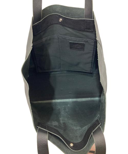 SLOW（スロウ）SLOW (スロウ) bono new tote bag　レザートートバッグ ブラックの古着・服飾アイテム