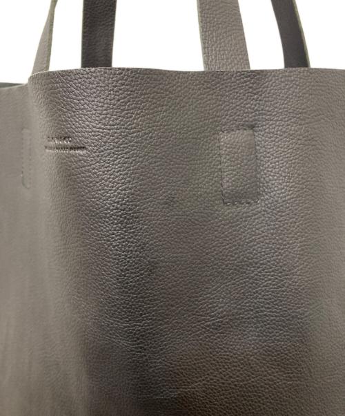 SLOW（スロウ）SLOW (スロウ) bono new tote bag　レザートートバッグ ブラックの古着・服飾アイテム