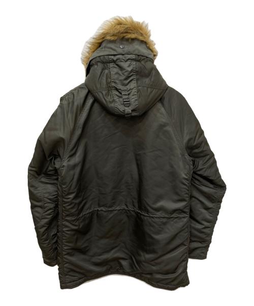 ALPHA（アルファ）ALPHA (アルファ) N-3B フライトジャケット カーキ サイズ:XLの古着・服飾アイテム