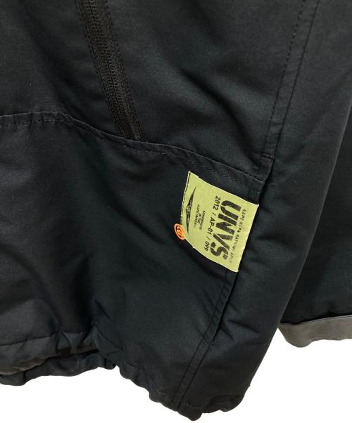 A BATHING APE（アベイシングエイプ）A BATHING APE (アベイシングエイプ) ロゴパッチ付きジップアップジャケット ブラック サイズ:1の古着・服飾アイテム