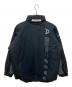A BATHING APE (アベイシングエイプ) ロゴパッチ付きジップアップジャケット ブラック サイズ:1：12000円