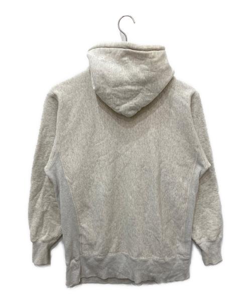 Champion REVERSE WEAVE（チャンピオン リバース ウィーブ）Champion REVERSE WEAVE (チャンピオン リバース ウィーブ) PULLOVER AFTER HOODED SWEATSHIRT グレー サイズ:XLの古着・服飾アイテム