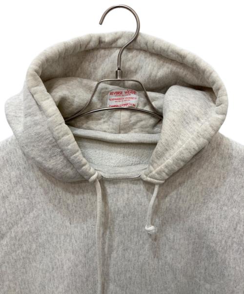 Champion REVERSE WEAVE（チャンピオン リバース ウィーブ）Champion REVERSE WEAVE (チャンピオン リバース ウィーブ) PULLOVER AFTER HOODED SWEATSHIRT グレー サイズ:XLの古着・服飾アイテム