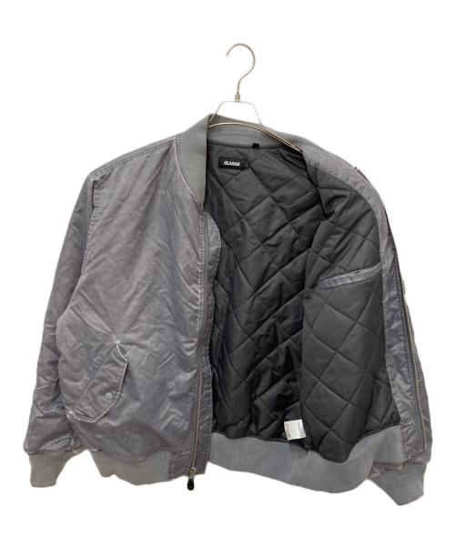 X-LARGE（エクストララージ）X-LARGE (エクストララージ) SNOW WASH MA-1 グレー サイズ:XLの古着・服飾アイテム