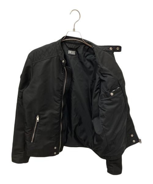 DIESEL（ディーゼル）DIESEL (ディーゼル) J-GLORY　ライダースジャケット ブラック サイズ:Lの古着・服飾アイテム