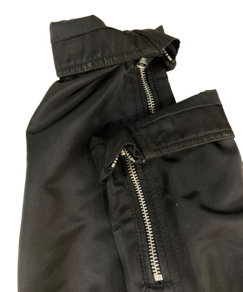 DIESEL（ディーゼル）DIESEL (ディーゼル) J-GLORY　ライダースジャケット ブラック サイズ:Lの古着・服飾アイテム