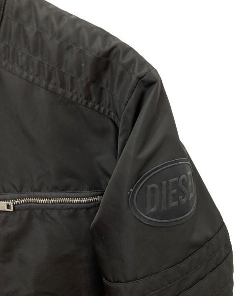 DIESEL（ディーゼル）DIESEL (ディーゼル) J-GLORY　ライダースジャケット ブラック サイズ:Lの古着・服飾アイテム