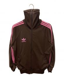adidas（アディダス）の古着「襟付きトラックジャケット」｜ブラウン