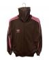 adidas（アディダス）の古着「襟付きトラックジャケット」｜ブラウン