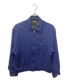 stussy（ステューシー）の古着「ジップアップワークジャケット」｜ネイビー
