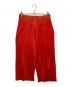 GOLDWIN（ゴールドウイン）の古着「Optical Knit Trousers」｜オレンジ