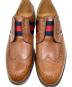 中古・古着 GUCCI (グッチ) ビーメダリオンシューズ ブラウン サイズ:8：40000円