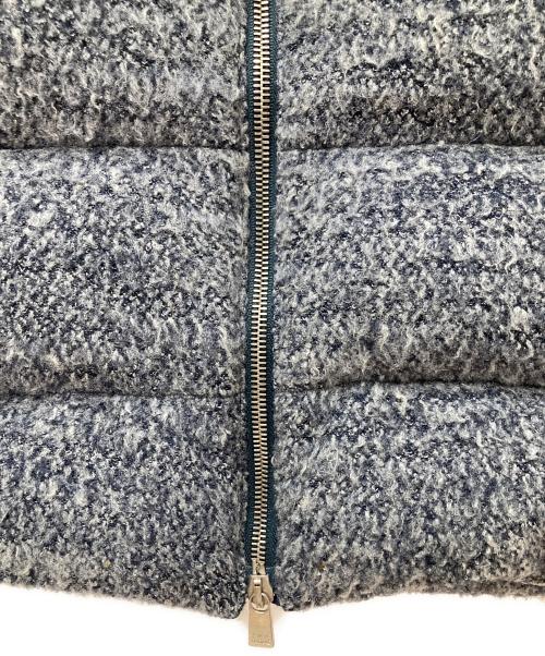 TATRAS（タトラス）TATRAS (タトラス) SOVER ソヴェール ウール フーデッドダウンベスト グレー サイズ:3の古着・服飾アイテム