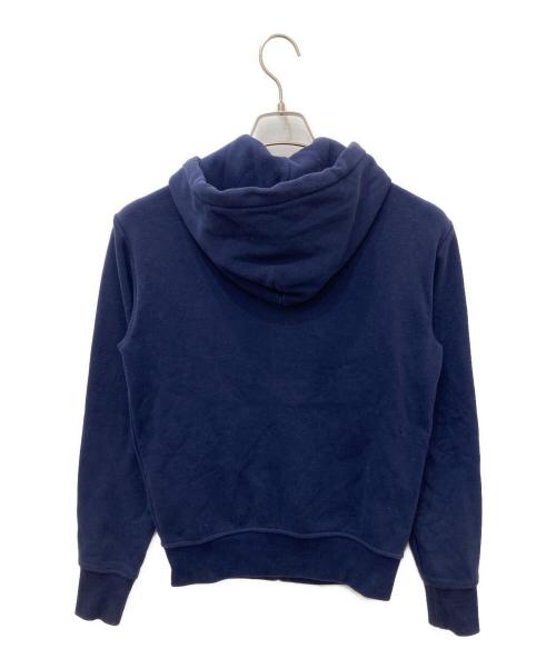 POLO RALPH LAUREN（ポロ・ラルフローレン）POLO RALPH LAUREN (ポロ・ラルフローレン) ポニー刺繍ジップパーカー ネイビー サイズ:XSの古着・服飾アイテム