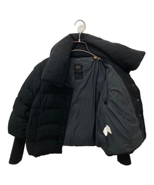 TATRAS（タトラス）TATRAS (タトラス) ウールリブショートダウンジャケット ブラック サイズ:2の古着・服飾アイテム