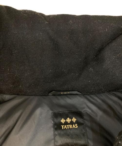 TATRAS（タトラス）TATRAS (タトラス) ウールリブショートダウンジャケット ブラック サイズ:2の古着・服飾アイテム