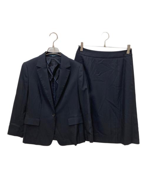 Aquascutum（アクアスキュータム）Aquascutum (アクアスキュータム) セットアップスーツ ネイビー サイズ:8の古着・服飾アイテム