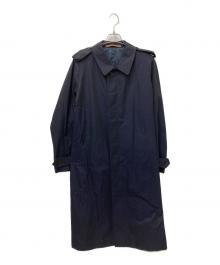 SCYEBASICS（サイベーシックス）の古着「比翼ロングコート」｜ネイビー