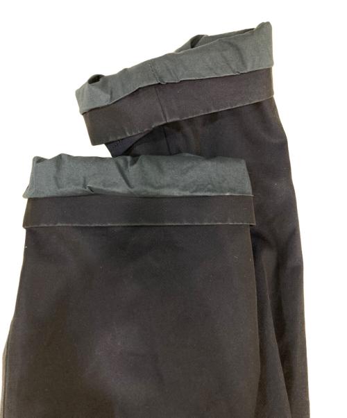 SCYEBASICS（サイベーシックス）SCYEBASICS (サイベーシックス) 比翼ロングコート ネイビー サイズ:40の古着・服飾アイテム