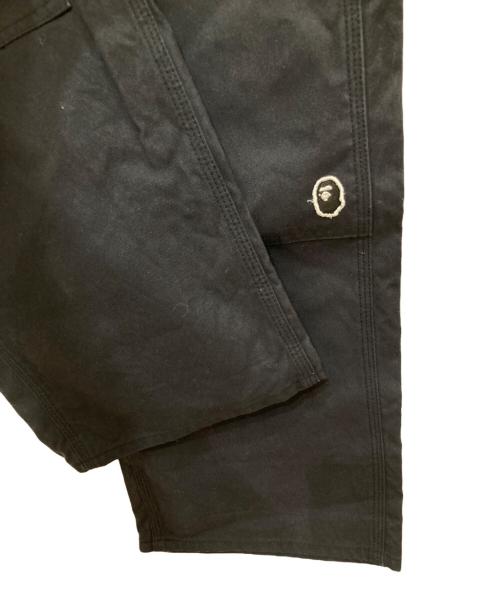 A BATHING APE（アベイシングエイプ）A BATHING APE (アベイシングエイプ) ダブルニーパンツ ネイビー サイズ:Sの古着・服飾アイテム